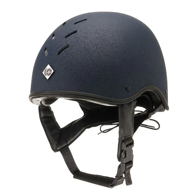 Charles Owen MS1 Pro with Mips Jockey Round Navy