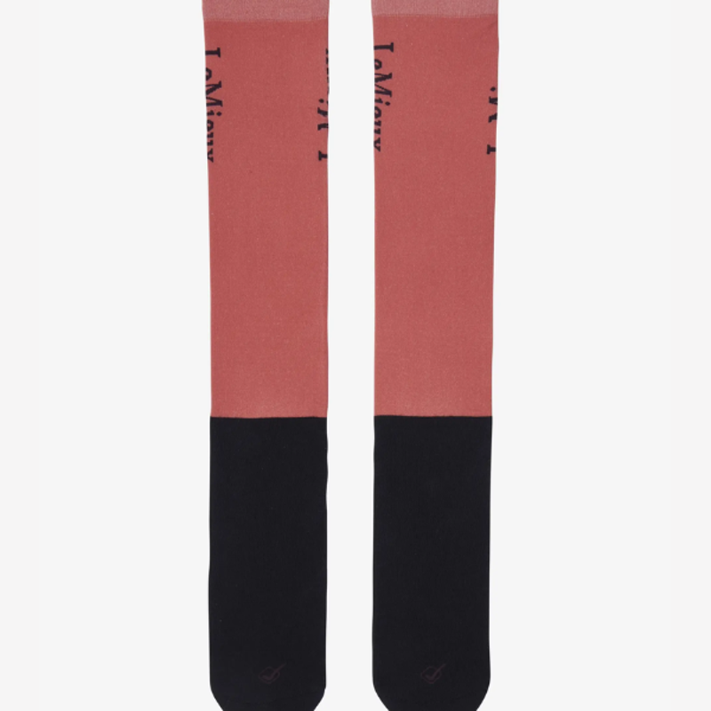 LeMieux Competition Socks 2 Pack Cranberry-1