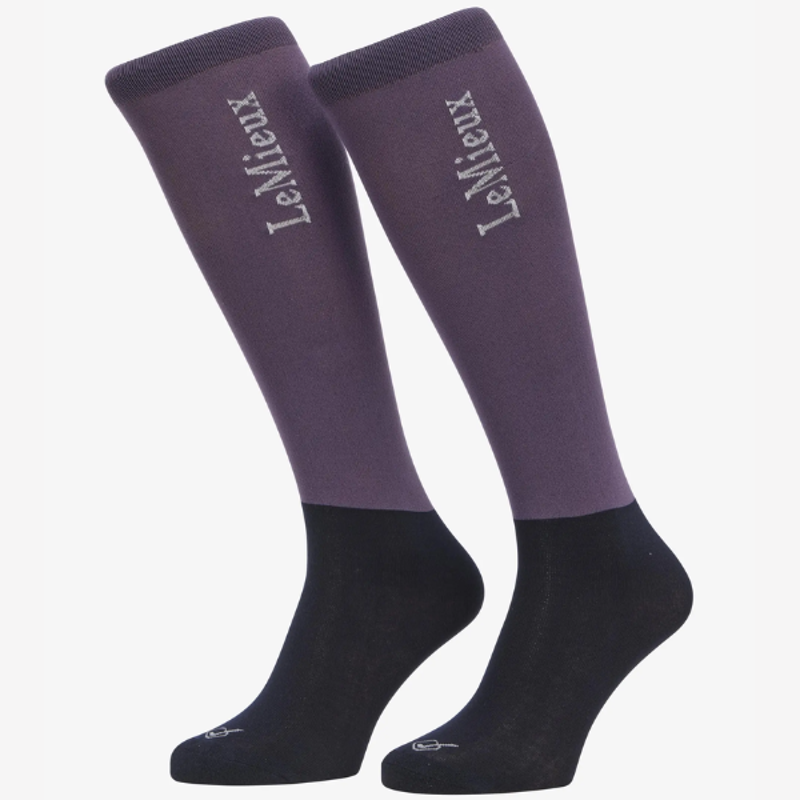 LeMieux Competition Socks 2 Pack Juniper
