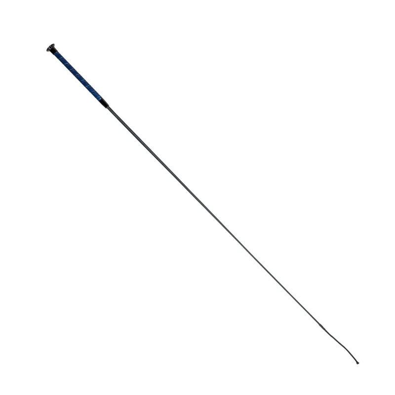 Country Direct Diamante Spiral Dressage Whip Navy 110cm-1