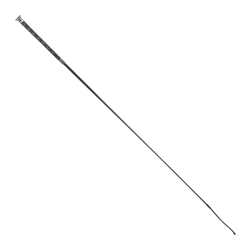 Country Direct X-Grip Dressage Whip Black-1