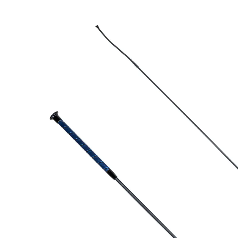 Country Direct Diamante Spiral Dressage Whip Navy 110cm