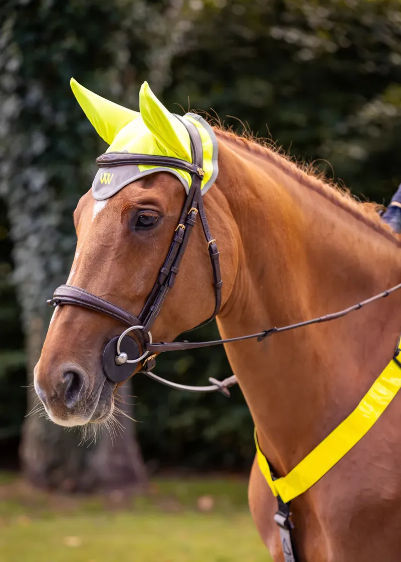Woof Wear Hi Viz Fly Veil Yellow-1