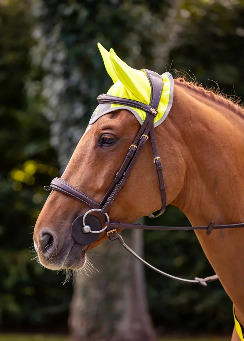 Woof Wear Hi Viz Fly Veil Yellow-2