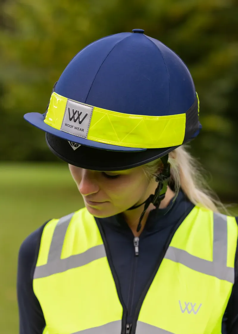 Woof Wear Hi Viz Hatband Yellow-2