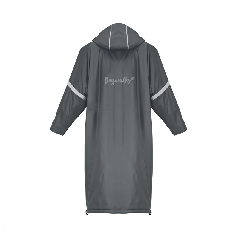 Drywalks Winter Walker Waterproof Dog Walking Coat Charcoal-1