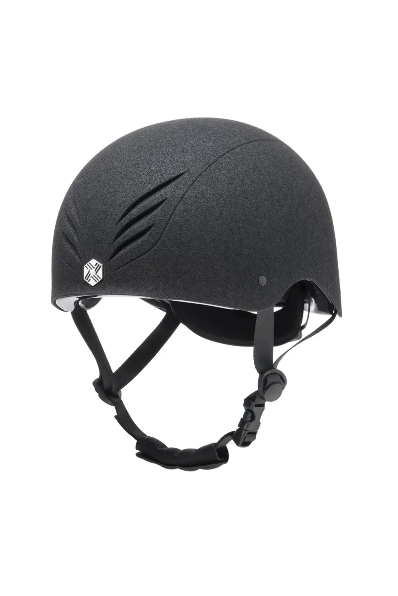 EQX By Charles Owen Black/Silver Phoenix Skull Cap With MIPS-2