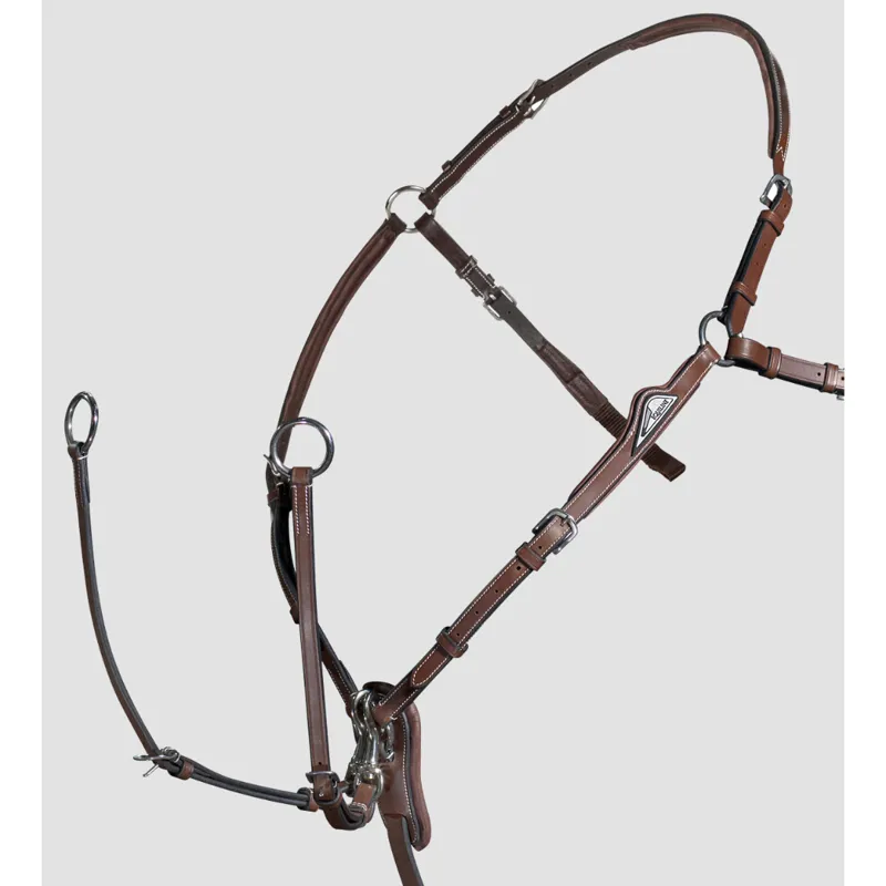 Equiline Breastplate With Martingale Attachment Brown