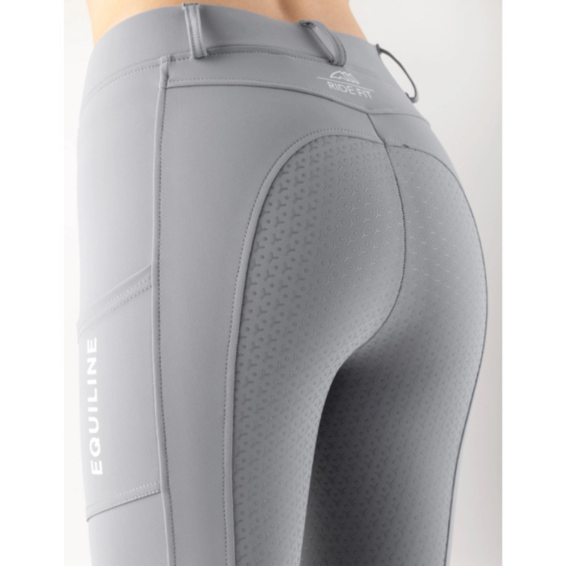 Equiline Ladies Full Grip Riding Leggings Ice-3