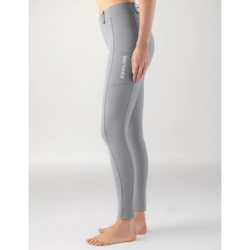Equiline Ladies Full Grip Riding Leggings Ice