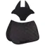 Equiline Saddlepad and Ear Net Set Black