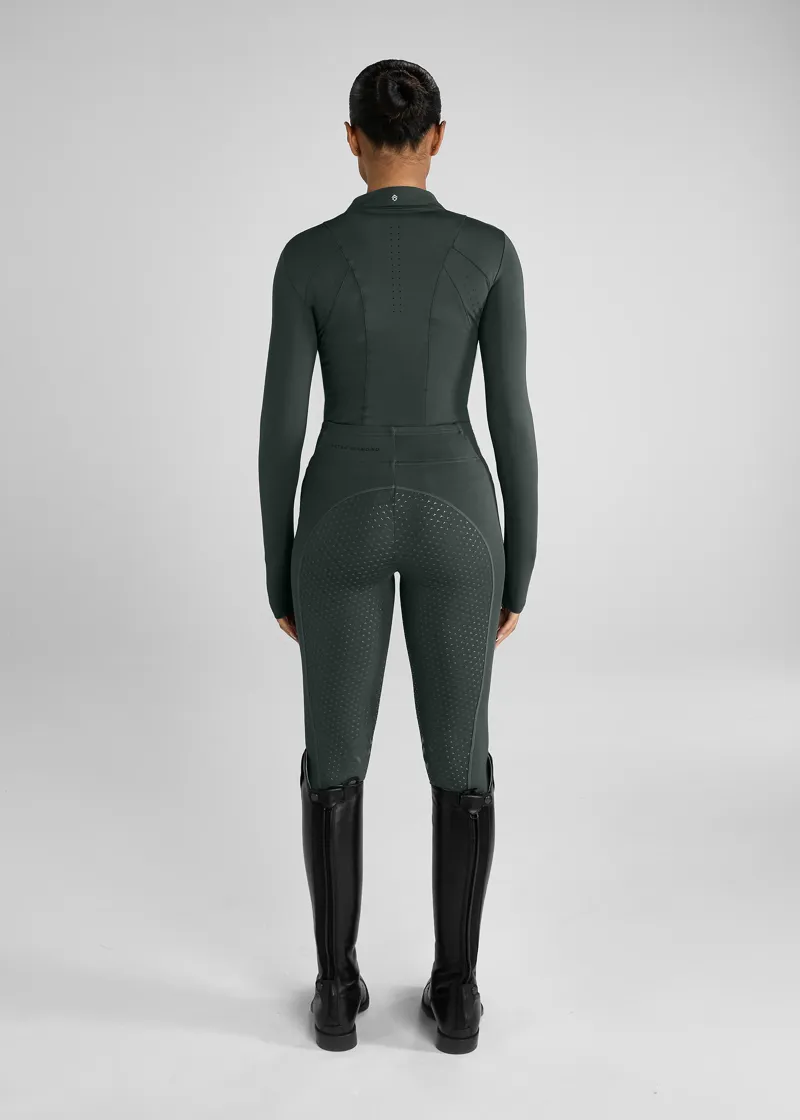 Aztec Diamond Full Seat Leggings Full Seat Fern-1