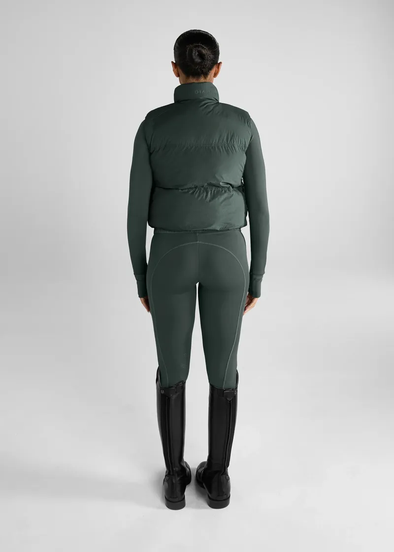 Aztec Diamond Core Mid Layer Gilet Fern-1