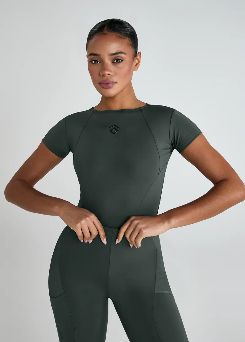 Aztec Diamond Core Tech Tee Fern-2