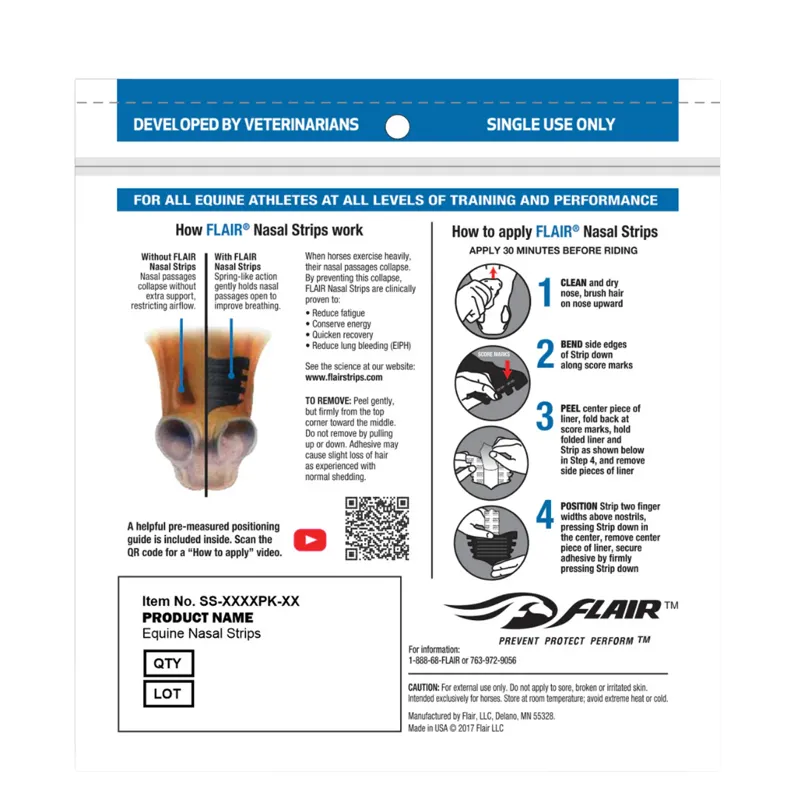 Flair Equine Nasal Strips-2