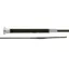 Fleck Touch Premium Dressage Whip 110cm Black