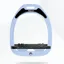 Flex-on Safe-on Stirrups Glacier - Glacier - Ultra Grip Inclined - Black