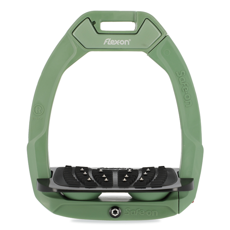 Flex-on Safe-on Limited Edition Inclined Ultra-Grip Stirrups Kashmir