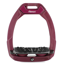 Flex-on Safe-on Limited Edition Inclined Ultra-Grip Stirrups Plum Caspia