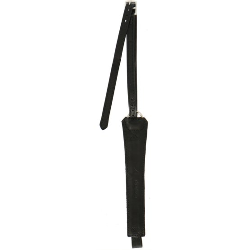 FreeJump Pro Grip Stirrup Leathers Black-1