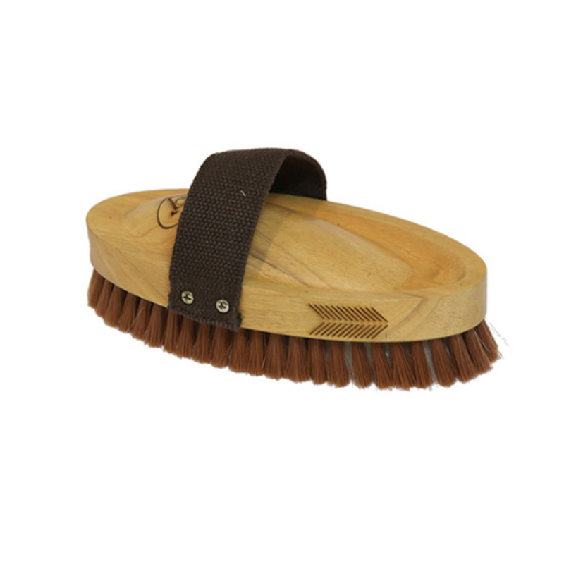 Grooming Deluxe Oval Luxury Body Brush Soft-1