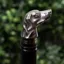 Hills Interiors Silver Nickel Dog Bottle Stopper