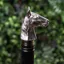 Hills Interiors Silver Nickel Horse Bottle Stopper