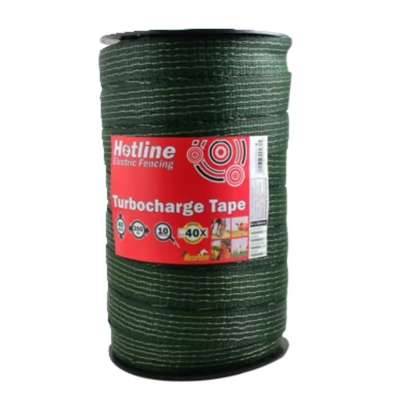 Hotline Turbocharge Tape 40mm x 200m Green