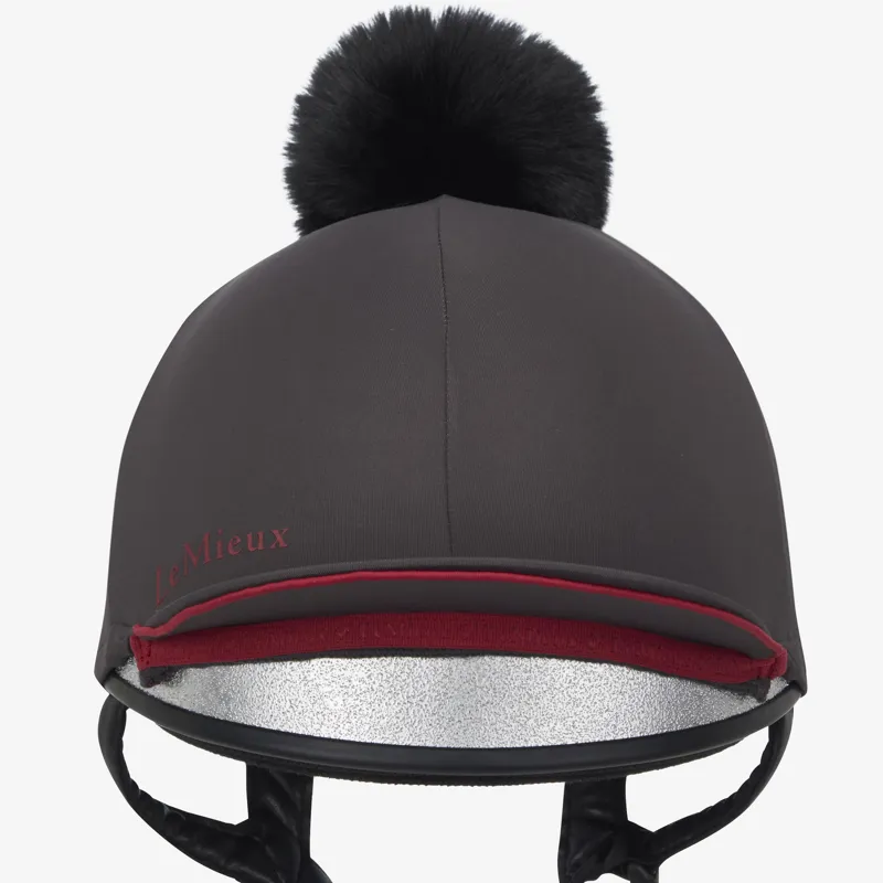 LeMieux Pippa Hat Silk Cinder One Size-1