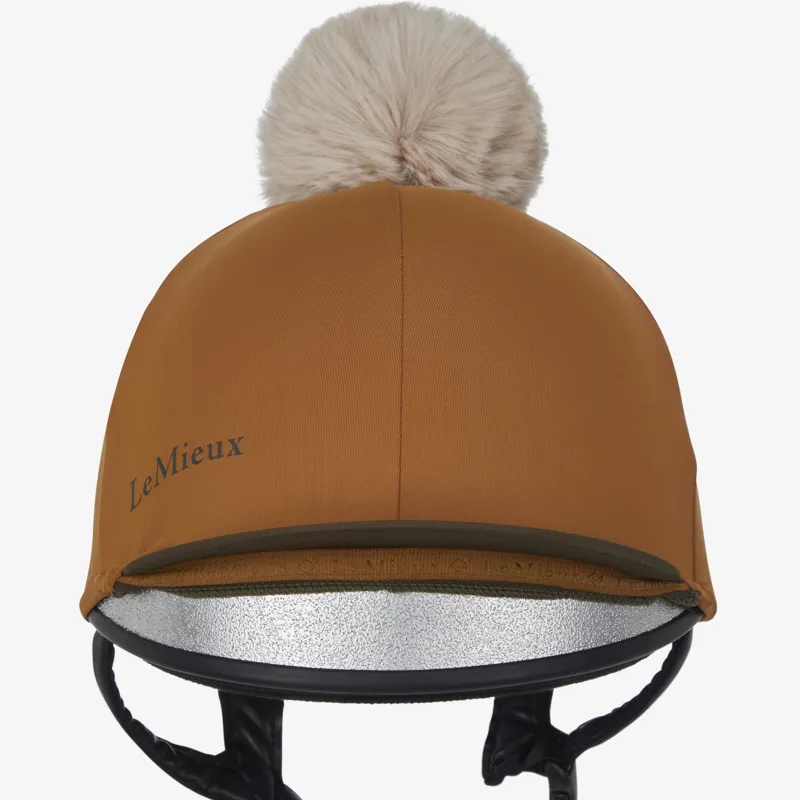 LeMieux Pom Hat Silk Ginger One Size-1