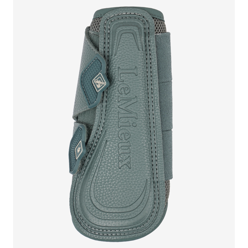 LeMieux Arika Mesh Brushing Boots Petrol-1