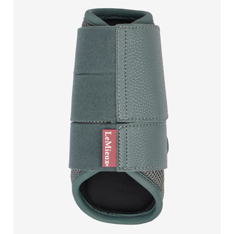 LeMieux Arika Mesh Brushing Boots Petrol-2