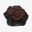 LeMieux Scrunchie With  Crystal Hair Net Black/Brown