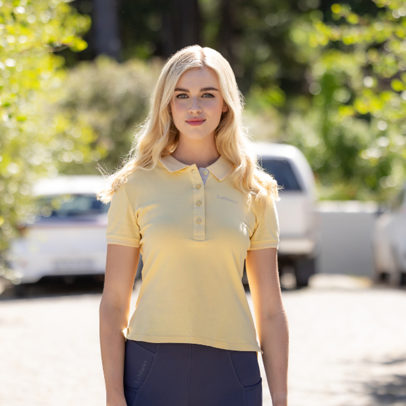 LeMieux Classique Polo Shirt Mimosa-2