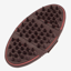 LeMieux Flexi Massage Brush Cranberry