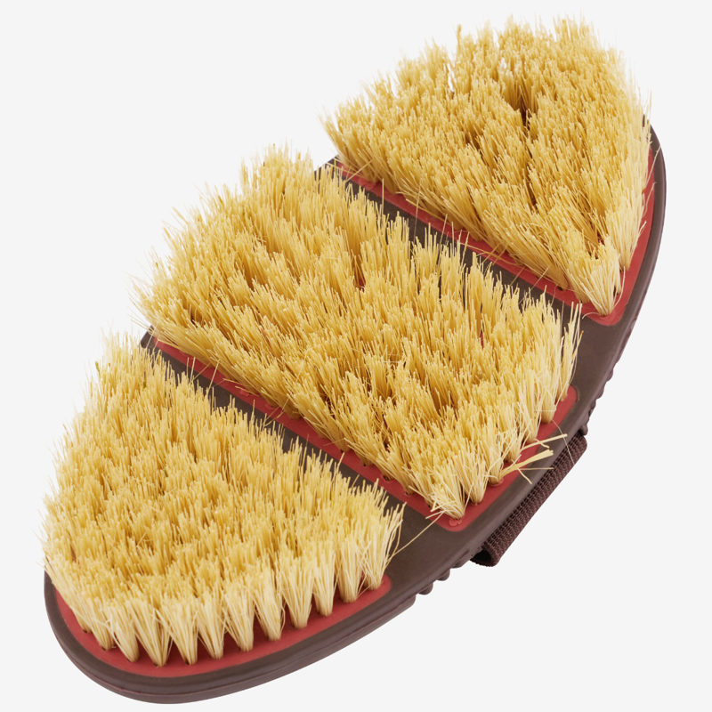 LeMieux Flexi Scrubbing Brush Cranberry