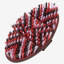 LeMieux Flexi Soft Body Brush Cranberry