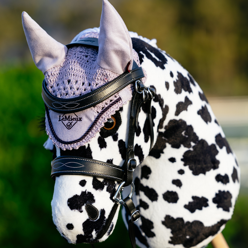 LeMieux Hobby Horse Fly Hood Lilac-1