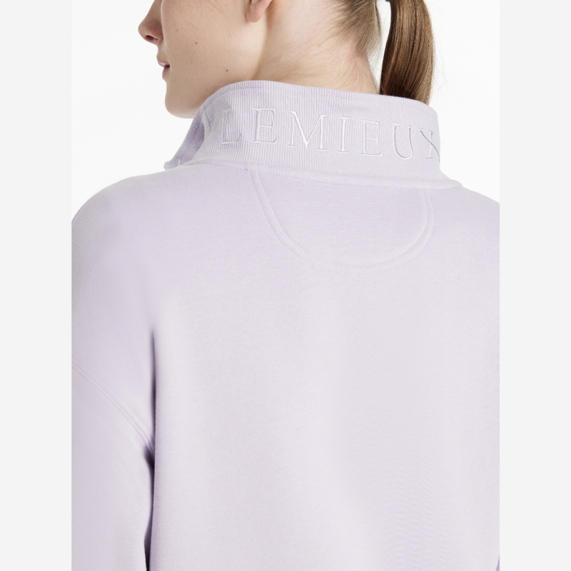 LeMieux Keira 1/4 Zip Sweat Lilac-1