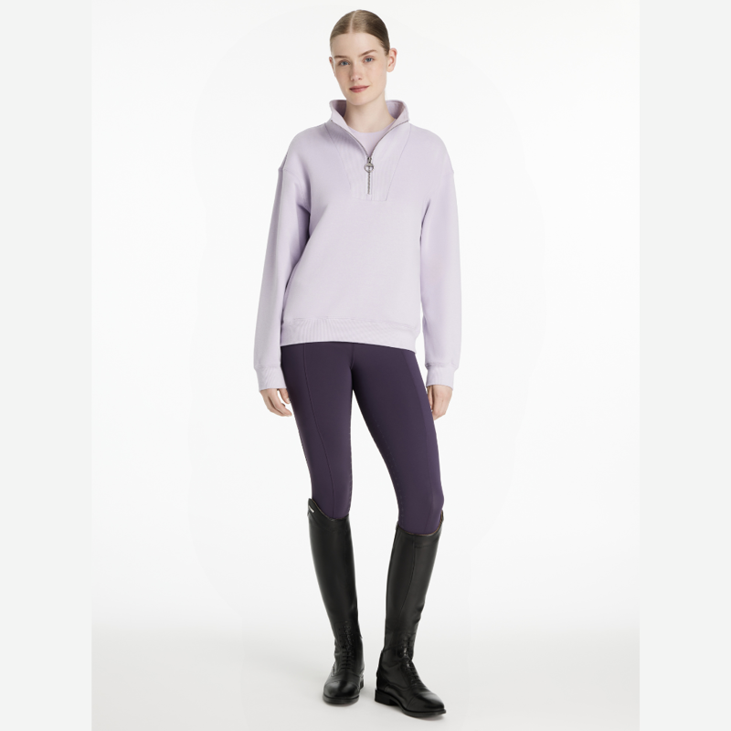 LeMieux Keira 1/4 Zip Sweat Lilac