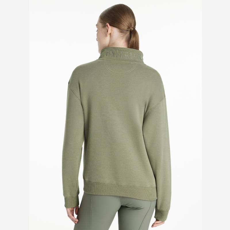 LeMieux Keira 1/4 Zip Sweat Rosemary-2