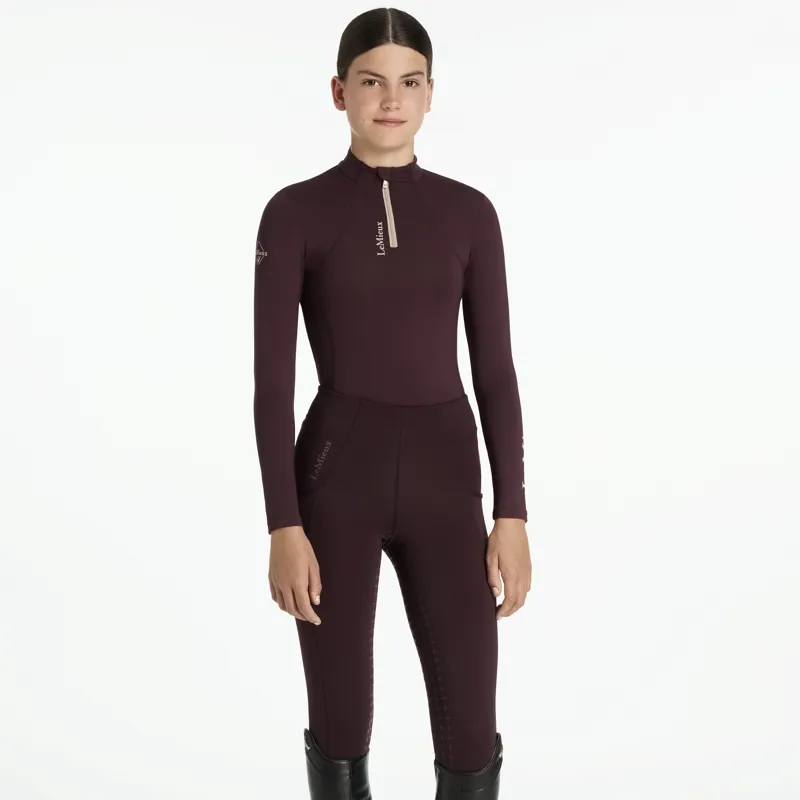 LeMieux Young Rider Classique Base Layer Damson