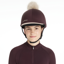 LeMieux Classique Pom Hat Silk Damson