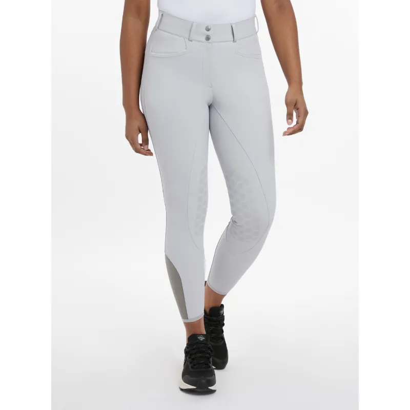 LeMieux  Imogen Knee Grip Breech Light Grey-1