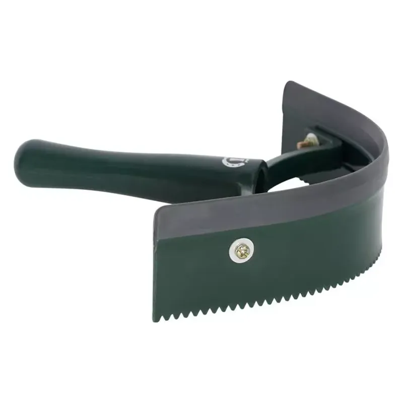 Imperial Riding Half Round Sweat Scraper Plastic Forest Green