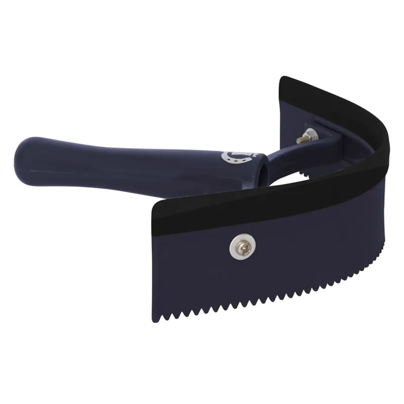 Imperial Riding Half Round Sweat Scraper Plastic NAVY