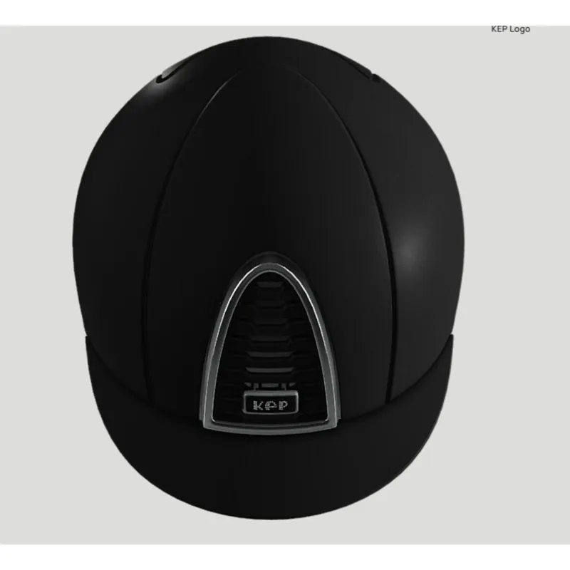 KEP Cromo 2.0 Matt Black With KEP Logo Crystal on suede-1