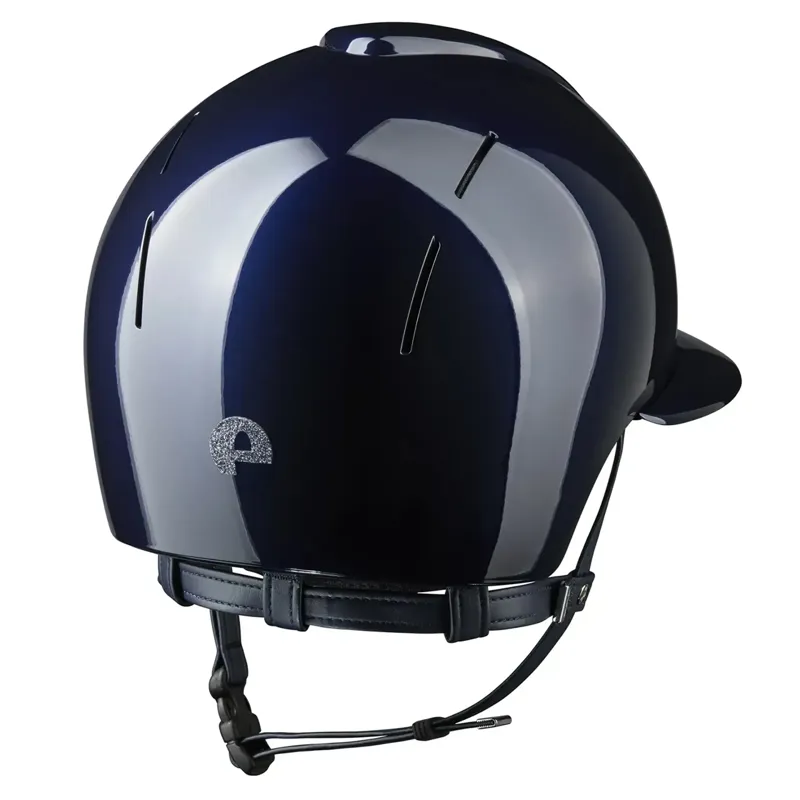 KEP Smart Nova Metal Polish Blue Star Silver Polo Visor-1