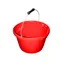 Gorilla Plas Shallow Bucket - Red 10 lt