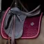 Kentucky Dressage Velvet Saddle Pad Bordeaux